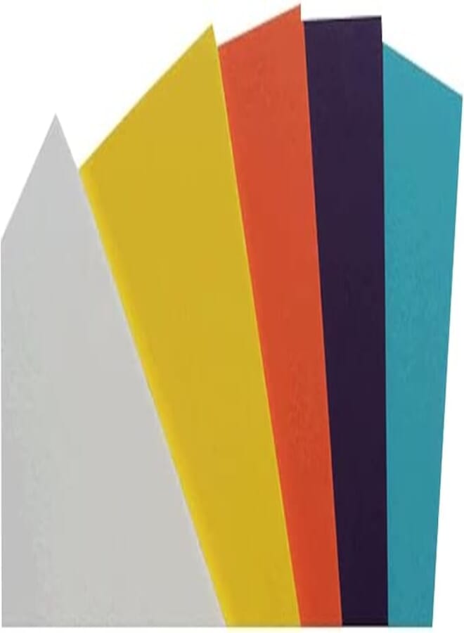 SIMBA FOAM SHEET ONE SIDE 5 MM 70 × 100 CM PALE YELLOW